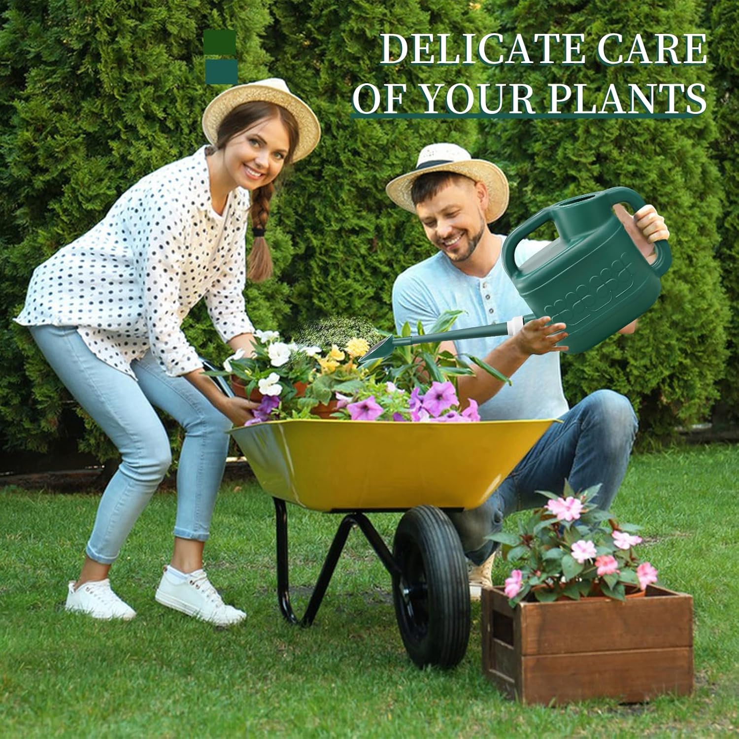 🌿 2 Gallon Garden Watering Can — Precision Watering Made Easy