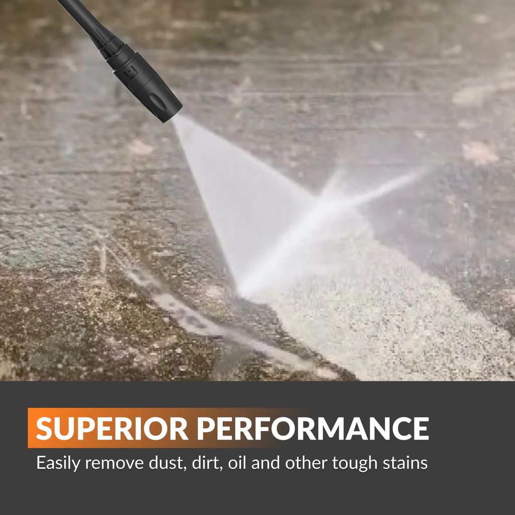 Wall-Mounted Pressure Washer System